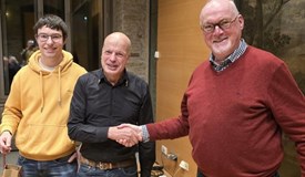 Jasper Bieker, Marc Junge und Dr. Hans-Peter Merz (v.l.n.r.)